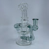 Scott Ratner Glass Donut Perc Incycler, Raindrop Color, Superior Filtration, Smooth Hits, Ultimate Concentrate Experience