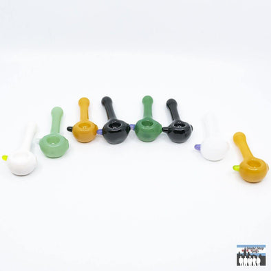 Sugar Mattys Dot Spoon – Vibrant Handcrafted Glass Pipe: Simple and Stylish, Classic Dotted Patterns, Timeless Look, Compact Design, Ideal for Personal Use, Discreet Sessions, Durable Build, Made with Premium Glass, Withstand Daily Use, Easy to Clean, Smooth Surface, Hassle-Free Maintenance, Artisan Quality, Perfect Blend of Functionality, Aesthetic Appeal.