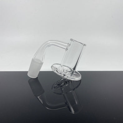 Temple Quartz Blender Banger: High-Quality Quartz, Even Heat Distribution, Multiple Sizes, Enhanced Vaporization, Durable and Easy to Clean, Premium Performance Dabbing
