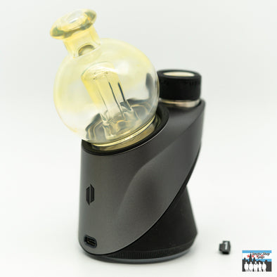 Toph Glass Fumed Ball Attachment for Puffco Peak: High-Quality Glass, Fumed Finish, Optimized Airflow, Custom-Designed, Elevate Dabbing Sessions